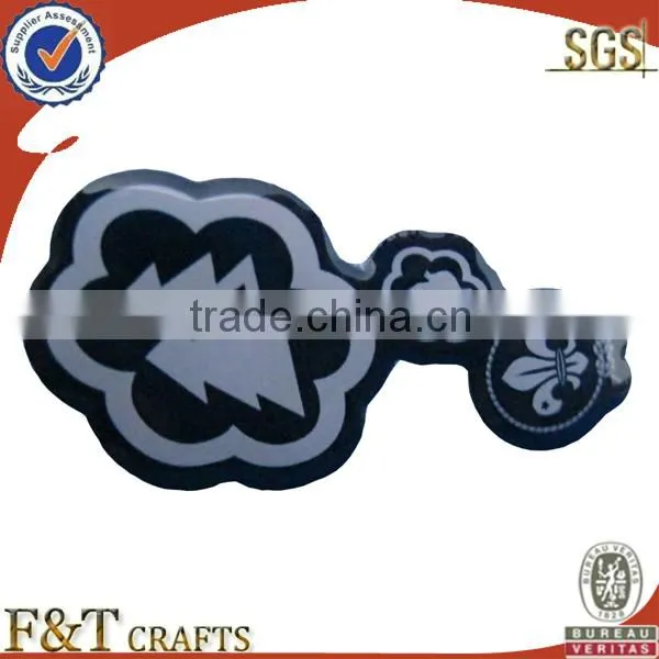 custom made cheap metal badge print