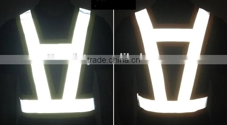 polyester high visible reflective vest safety products for cars