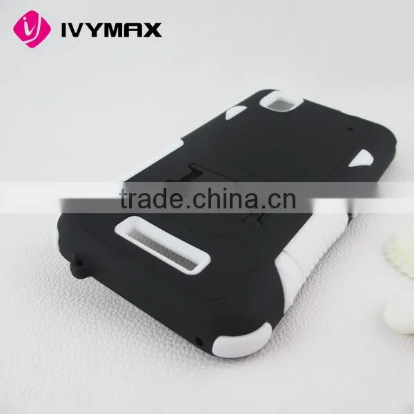 Best selling PC Silicone case cover for zte n9520