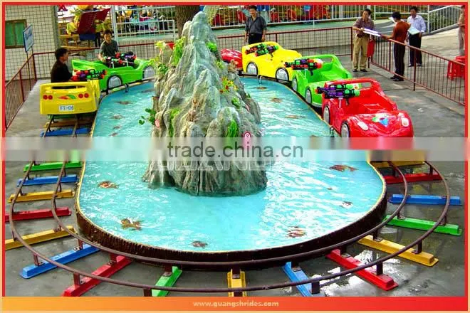 New Year promotion kids rides shooting games train water park equipment for sale