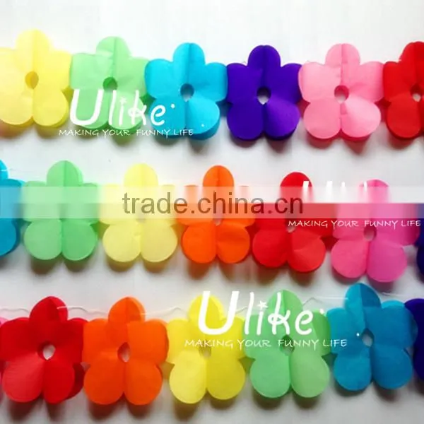 New Birds party garland paper decoration tissue bear honeycomb paper garland