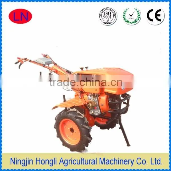 10hp diesel electric started tiller farm cultivator