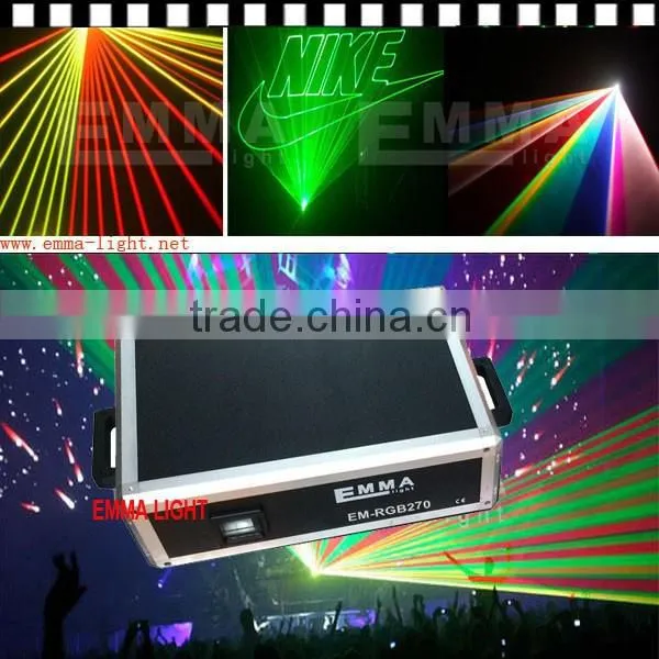 Wholesale cheaper advertising laser RGB 5W full color animation laser /5w-10W RGB DJ club light/ DMX beam animation stage light