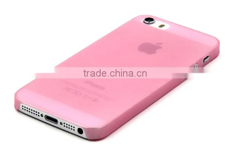 0.35mm Customize phone cases for iPhone SE, for iPhone SE mobile covers, PP case for iPhone 5S