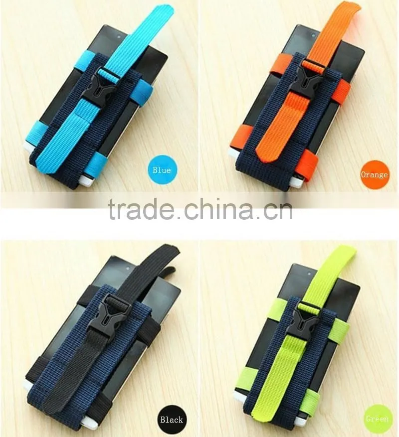 Outdoor sports running mobile phone arm bag