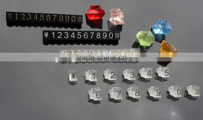 Triangle Shape Price tags for mall