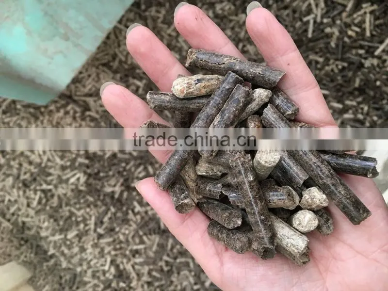 Large capacity rice husk straw press machine mill biomass sawdust wood pellet mill