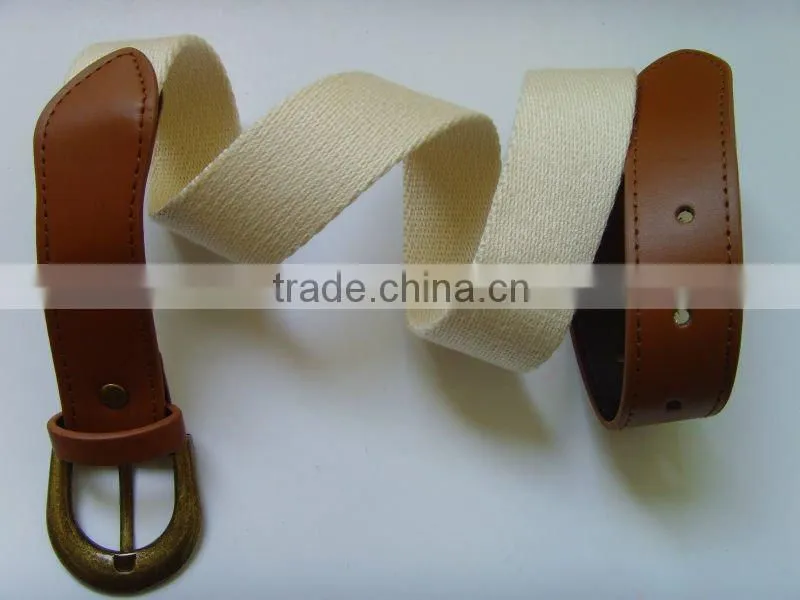custom canvas belts