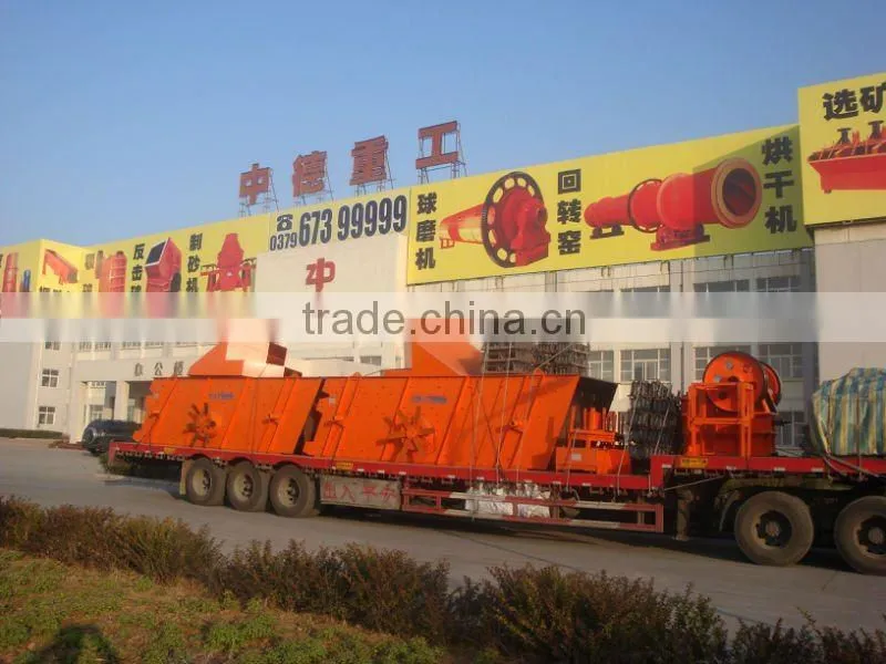 sand dewatering vibrating screen for beneficiation production
