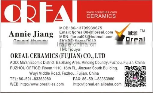 New arrival 3D Inkjet 450x450 500x500 rustic floor tiles