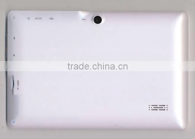 7 inch Android 4.0 Tablet PC Allwinner A13 1.2ghz 512MB DDR/4GB WiFi G-Sensor android mini computer