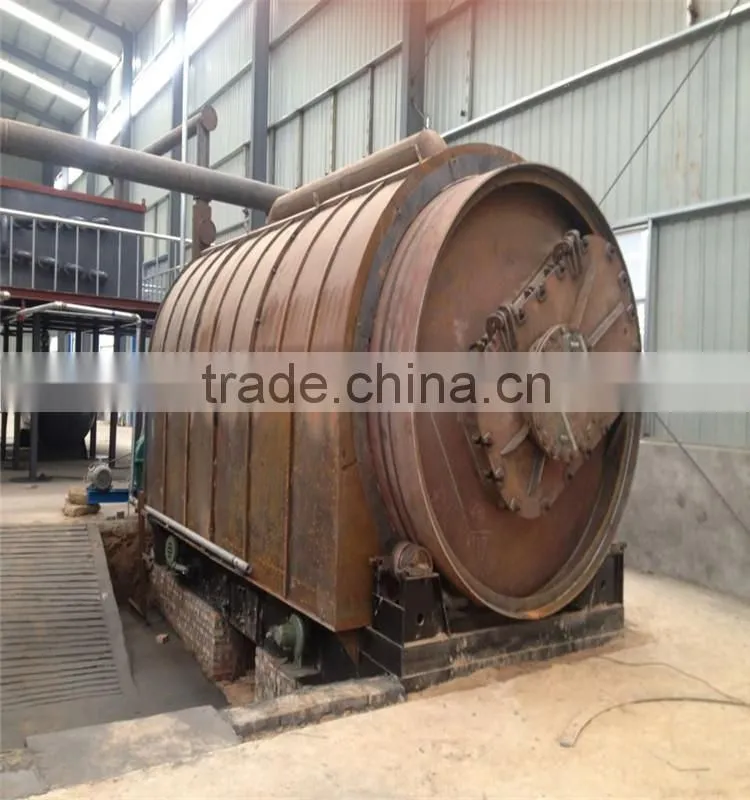 Amazing equipment waste tire pyrolysis plant for oil