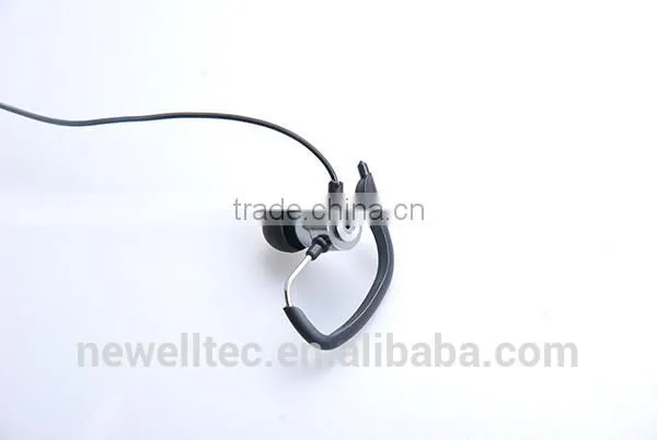2014 Sport Earphone Athlete Stylish Power Super Bass Metal Earphone headphone free sample