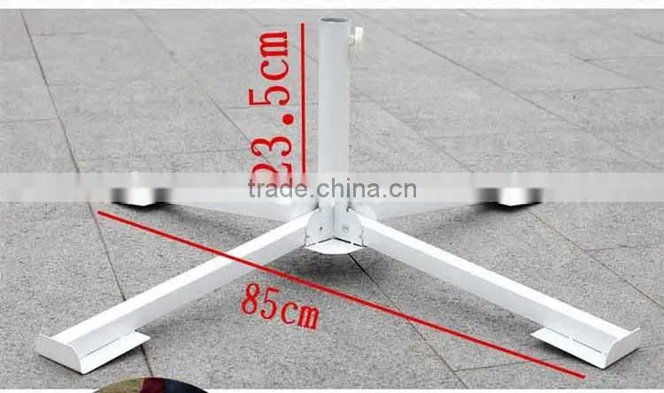 Parasol umbrella parts stand base by china supplier