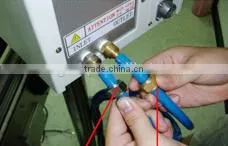 cycle water cool and cold wind Aluminum foil Sealing Machine