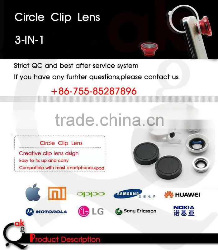 phone lens universal for iphone6& 6 plus
