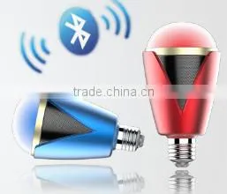 Econova Smart WiFi led light bulb speaker on the go