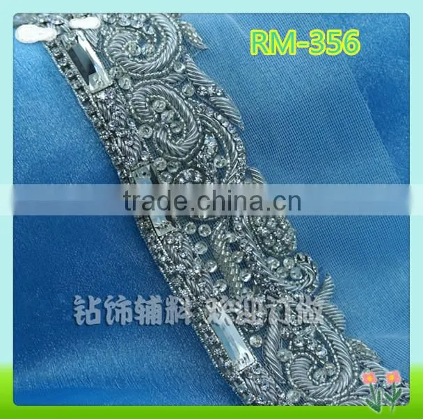 Garment accessories and beaded bridal trims for wedding dress