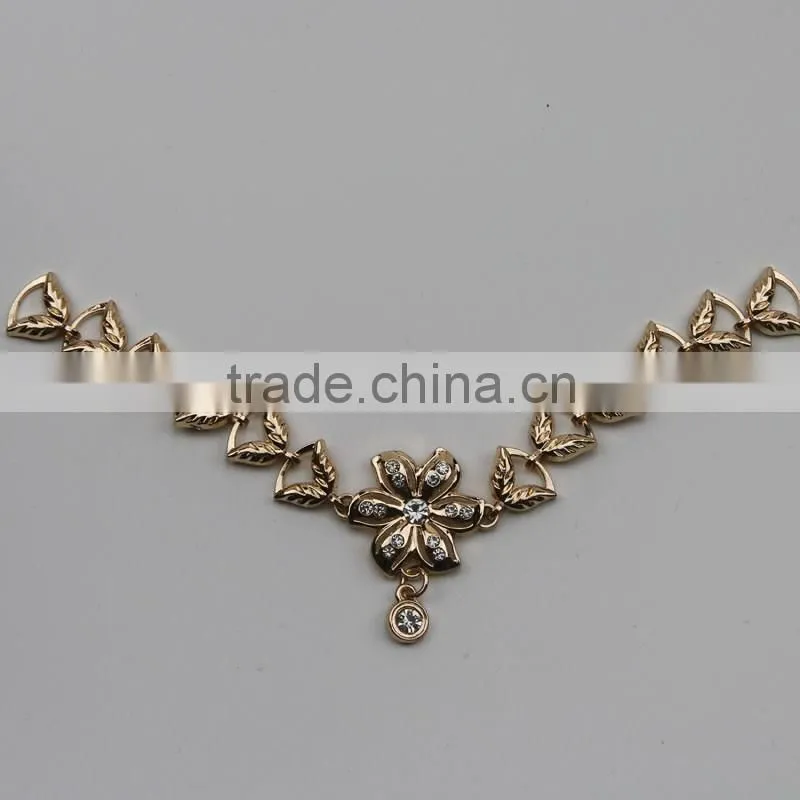 Garment accessories custom metal decoration