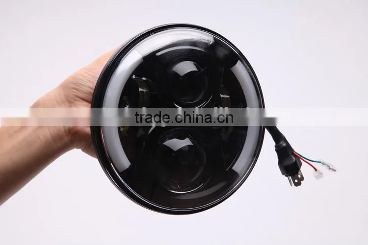 Hi/Low 60W Jeep Wrangler 7inch Led Headlight with DOT Certificate