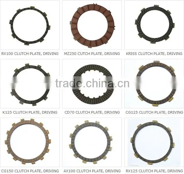 High quality CD70 Motorcycle clutch disc Plate