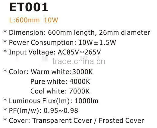 25W SMD3014 competitive price LED Tube light T8 2 year warranty with CE RoHS TUV ETL T8 LED Tube light