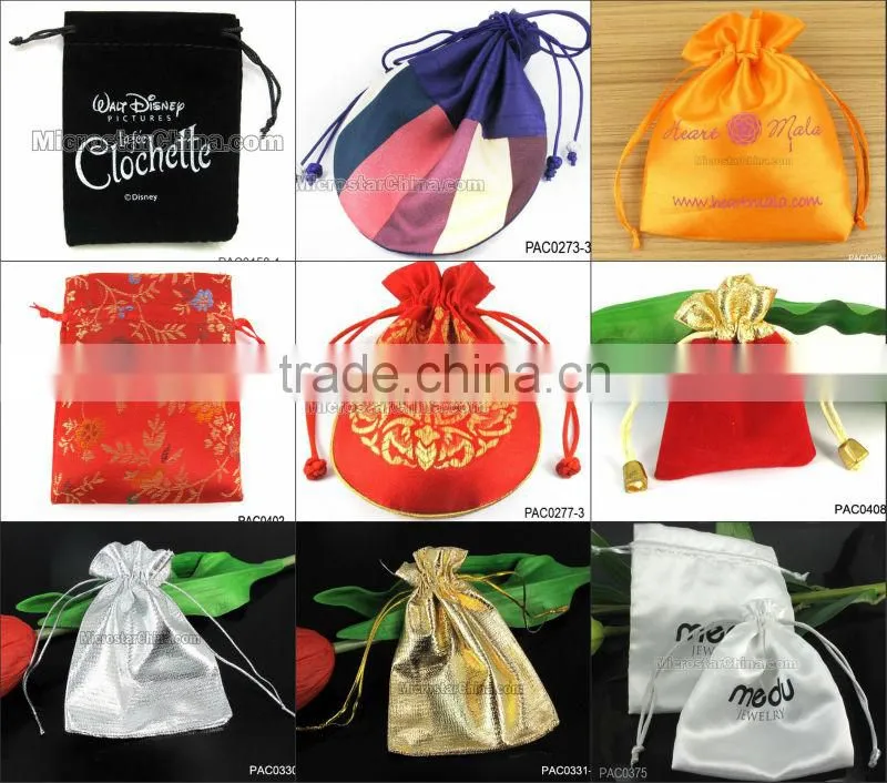Wedding candy organza pouch packaging