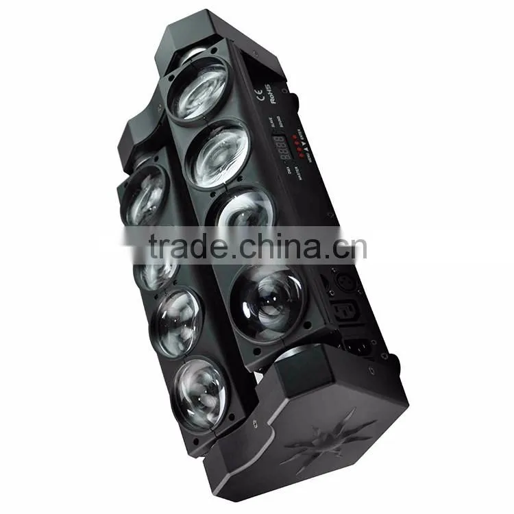 MY2S-10W * 8 RGBW 2 x 4 Eyes Spider LED Light