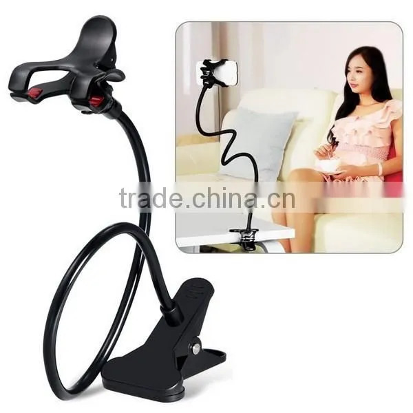 Multi-Functional Telescopic Mobile Phone Holder Plastic Cell Phone Holder For Desk , Bed,Office, Lazy Phone Holder