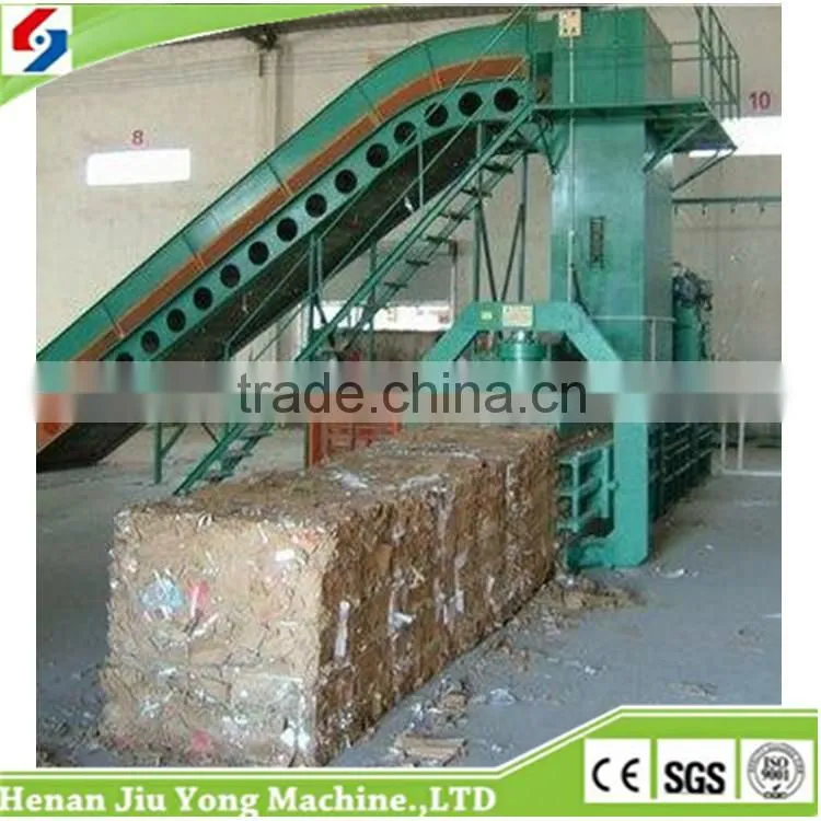2015 Hot Sell Good Quality CE Approved Hydraulic Rice Husk Baling Machine