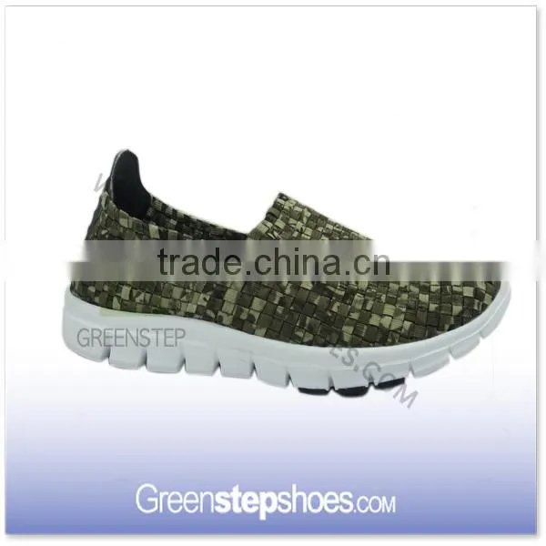 Wearproof New Modal Elastic Woven Shoes Men Loafer