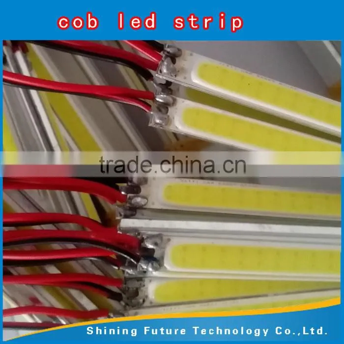 12 volt cob led strip aluminum warm white daytime running light