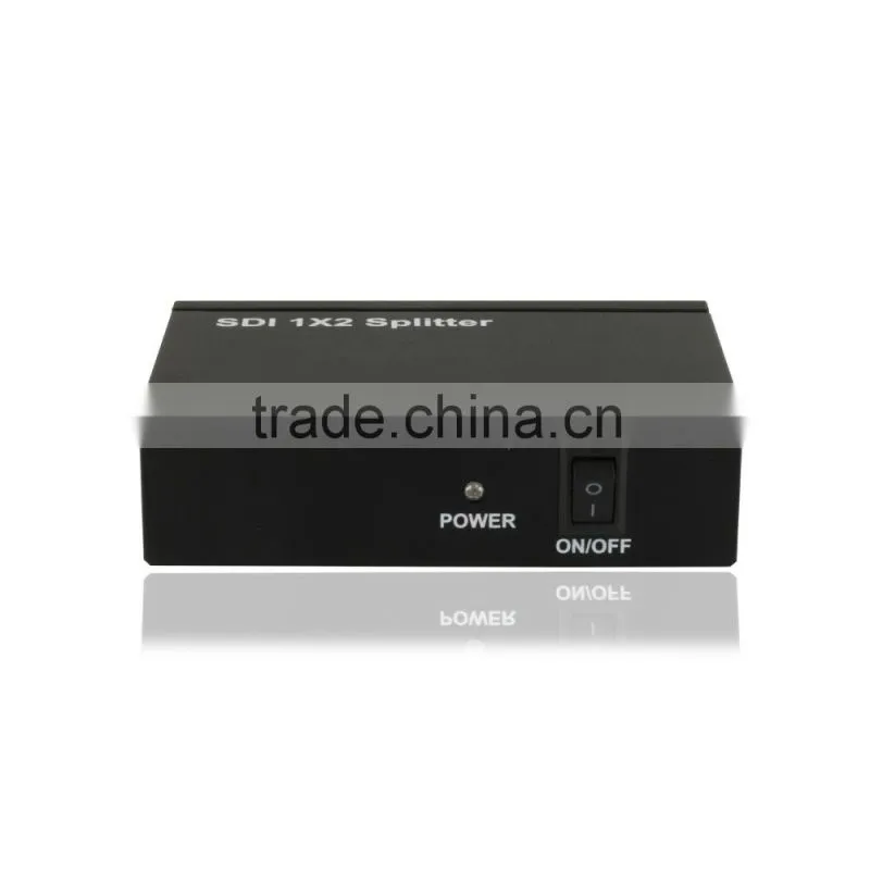 BNC SDI Splitter 1 input 2 output Audio Video Splitter 2 way SDI Splitter Support 1080P