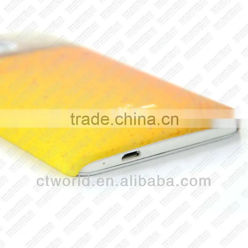 C&T Beer pattern with Customized Protective Hard Cover Case for HTC