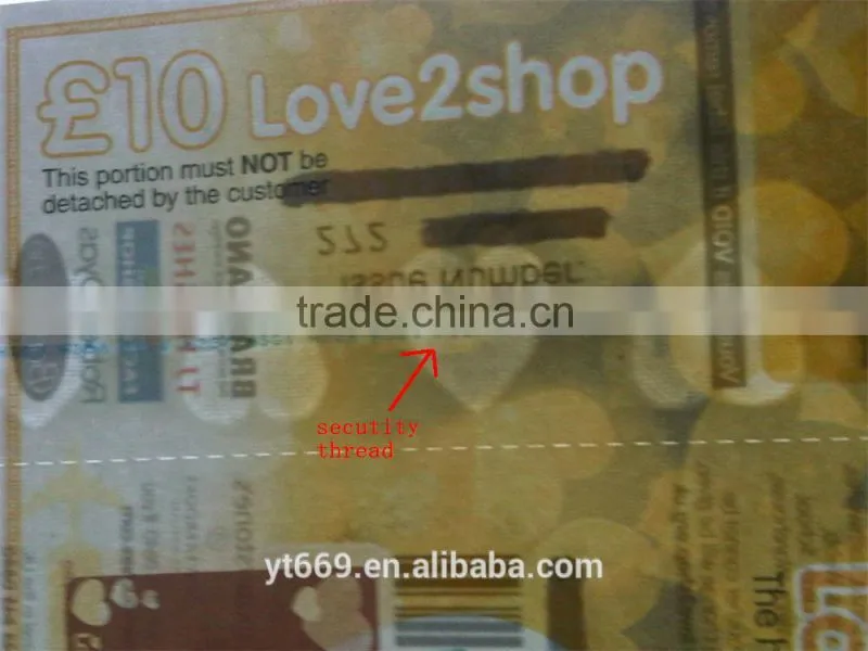 anti-fake ticket for events