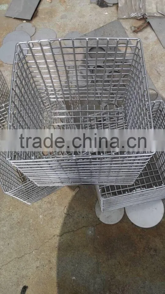 Stainless steel stamping basket