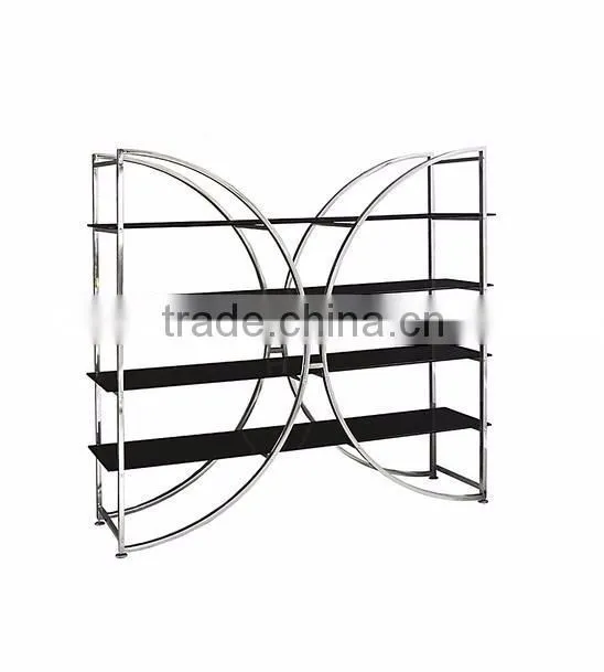 book/Boutique stainless steel display shelf