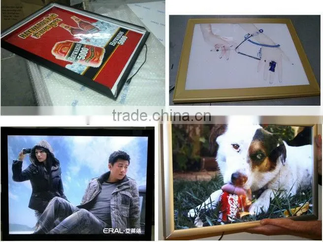 slim frame aluminium, Aluminium snapper frame,slim light box