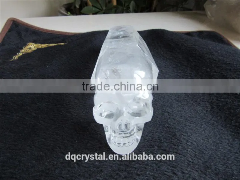 China china white clear alien quartz crystal skulls for sale
