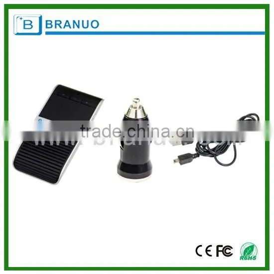 Intelligent solar bluetooth handsfree kit for driving