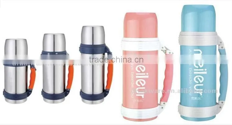 Eco-friendly FDA LFGB certified stainless steel vacuum bottle, thermos bottle, thermos water bottle