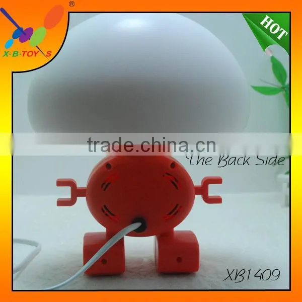 2015 New Creative Intelligent Robot Lamp Lovely Light and Sound Control LED Night Light