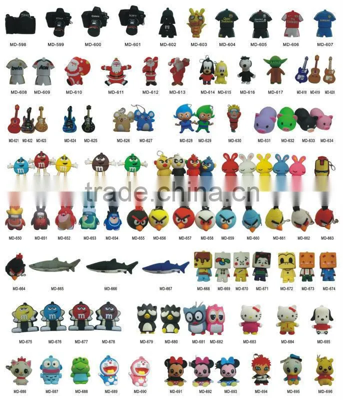 USB 2.0 Smart Cartoon USB Flash Drives