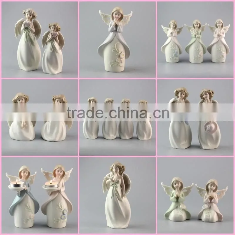 Good Quality Ceramic Polyresin Angel Cherub