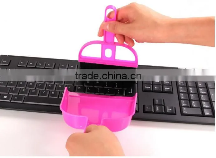 Mini laptop Keyboard Brush /dustpan clean brush kit/Keyboard Brush/desktop cleaning brush