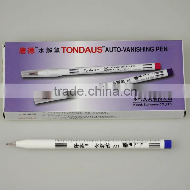 Auto-vanishing pen