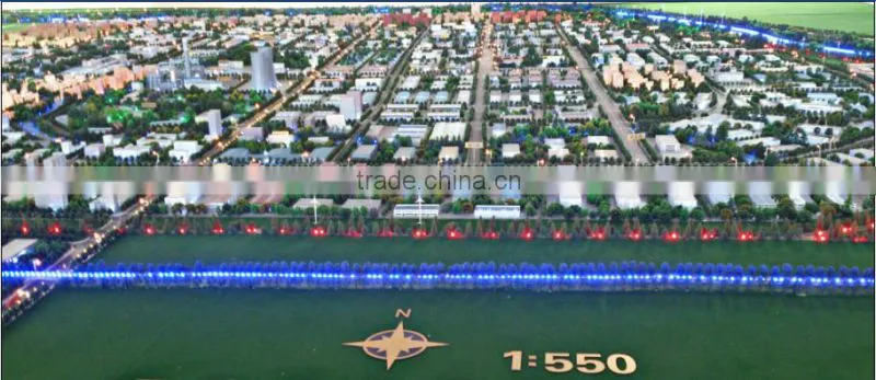 1/550 Floorplan architecture model for Commercial enterprise concentration area