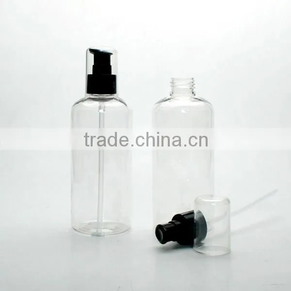 Cosmetic,pharmaceutical usage PET Packaging with different caps