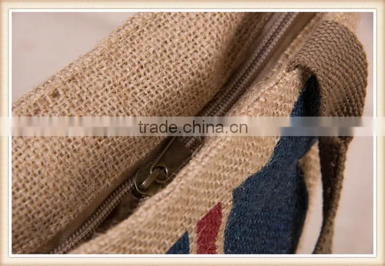 Small bear flag shopping bag