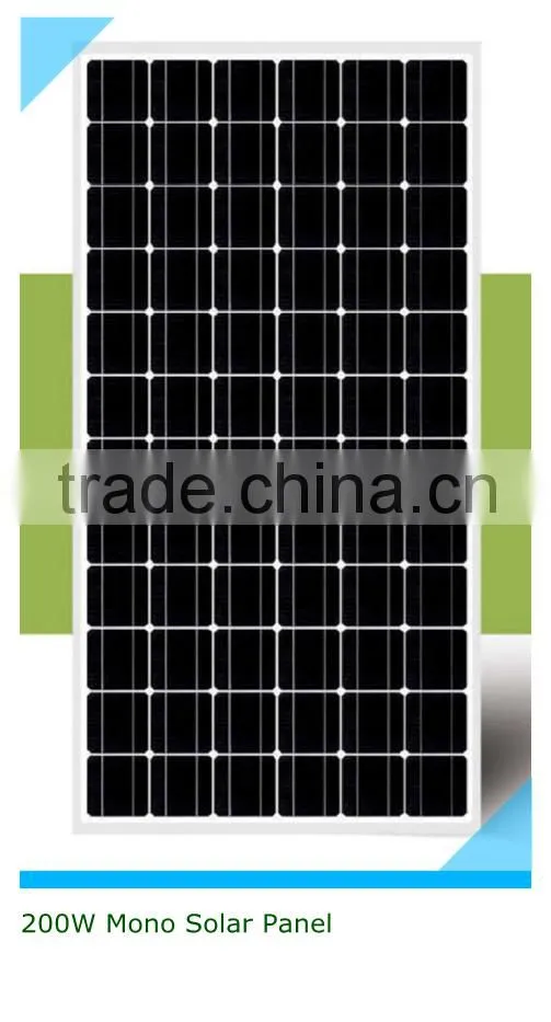200W Mono Solar Panel